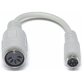 Kabel do PC PremiumCord Redukce klávesnice PC/F-PS2/M kabel.