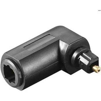 Video redukce PremiumCord TOS optická redukce zahnutá 90° TOS(M) - TOS(F)