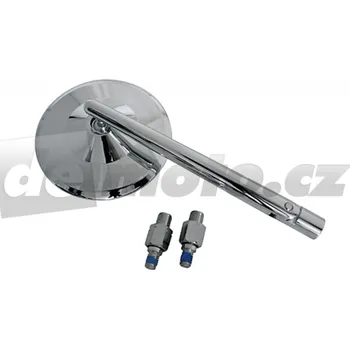 Zrcátko pro motocykl Motocyklové univerzální hliníkové zrcátko MONTANA - chromové