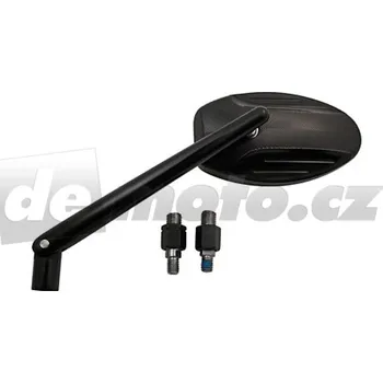 Zrcátko pro motocykl Motocyklové univerzální zrcátko FERRARA - černé (elox)