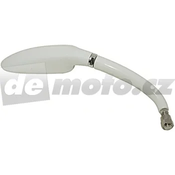 Zrcátko pro motocykl Motocyklové zrcátko pravé BOLOGNA - bílé