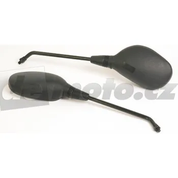 Zrcátko pro motocykl Motocyklové univerzální zrcátka FM12 - černé prodloužené