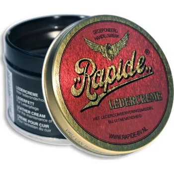Prací prášek 150 ml Rapide Leathercream-grease, hnědý krém na kůži (Hnědý krém pro péči o kožené výrobky)