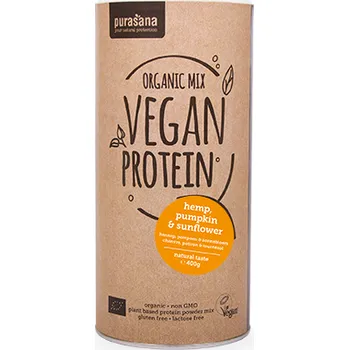 Purasana Vegan protein mix bio 400 g Protein Purasana Vegan protein mix bio 400 g