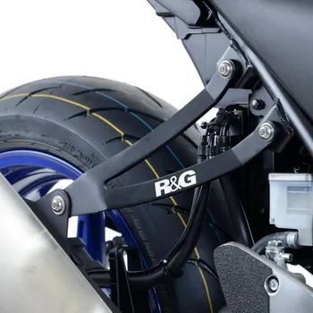 Výfuk pro motocykl R&G Racing Držák výfuku - Suzuki SV650 '16- Černá