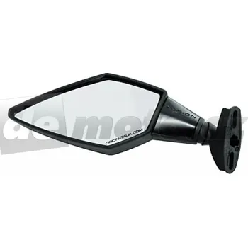 Zrcátko pro motocykl Motocyklové zrcátko levé AIRCUT do kapot - černé matné