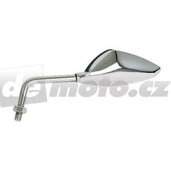 Zrcátko pro motocykl Motocyklové zrcátko levé CROMATO - chromové