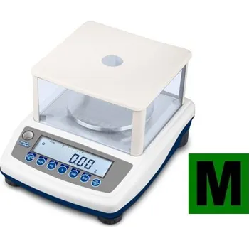 Laboratorní váha laboratorní váha Scalehouse HLD M, 600g/0,1g s EU ověřením (laboratorní váha s externí kalibrací)