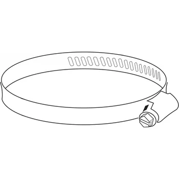 Příslušenství pro digestoř Faber Stahovací páska kovová 87.125-6