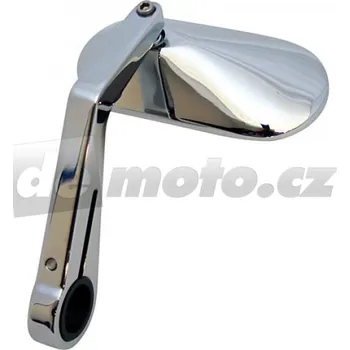 Zrcátko pro motocykl Motocyklové univerzální zrcátko AGILA na závažíčka - chromové