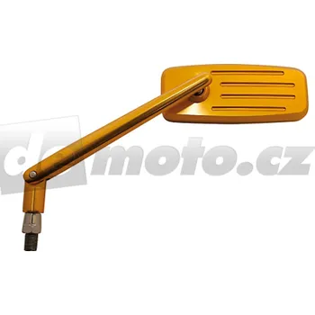 Zrcátko pro motocykl Motocyklové hliníkové zrcátko ACTION II - zlaté (elox)