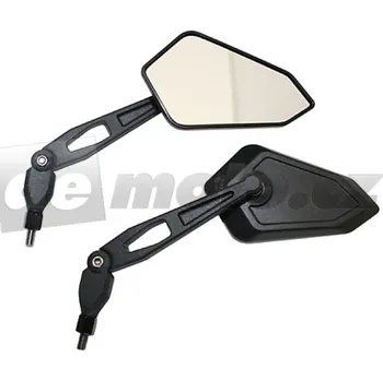 Zrcátko pro motocykl Motocyklové zrcátka BOOSTER M8 - černé