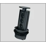 Výsuvná zásuvka GTV AE-BPW3GU-20 černá