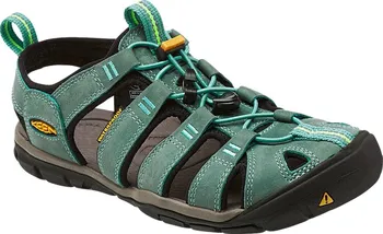 Dámské sandále Keen Clearwater CNX Leather W mineral blue/yellow