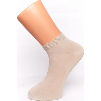 Pánské ponožky BX-SNEAKER nízke bambusové ponožky BAMBOX 35-38 béžová