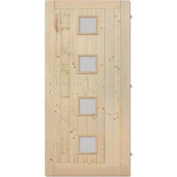 Vchodové dveře SOFT zateplené palubkové dveře Banard (zateplené palubkové dveře Banard)