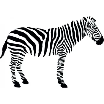 samolepka Merci-shop. Samolepka na zeď Zebra ( 100 cm x 68 cm )