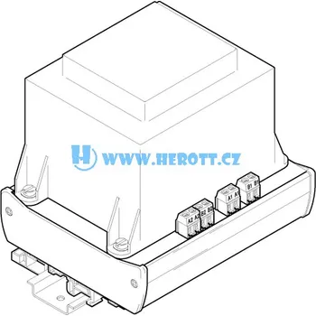 Transformátor T2-250-96-1, transformátor 230V~ / 0.75A a 18.5V~ / 4A