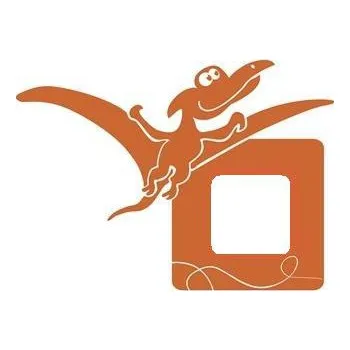 samolepka Merci-shop. Samolepka na zeď, vypínač. Vzor 4 Pterodactylus 28 x 21 cm