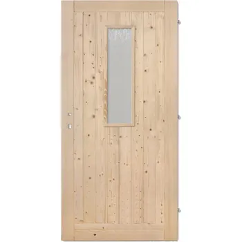 Vchodové dveře SOFT zateplené palubkové dveře Albin (zateplené palubkové dveře Albin)