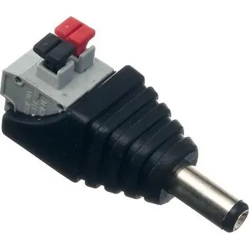 Prodlužovací kabel PREMIUMLUX Konektor napájecí DC 2,1/5,5mm se zasouvací svorkovnicí, samec