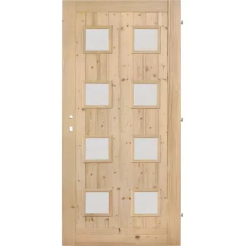 Vchodové dveře SOFT zateplené palubkové dveře Nestaz (zateplené palubkové dveře Nestaz)