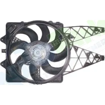 Ventilátor topení a klimatizace Ventilátor s krytem / úchytem - sahara FIAT Punto Grande (199) 08.05-2012 LP.0000.2579.81-257981 - DOPRAVA ZDARMA