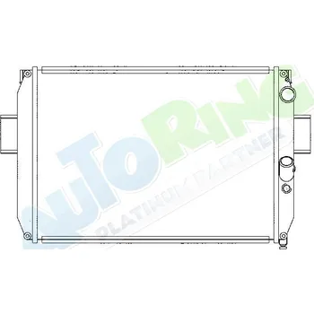 Chladič motoru Chladič vody IVECO Daily 1990-1999 LP.0000.1848.61-184861 - DOPRAVA ZDARMA