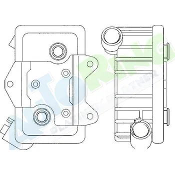 Chladič motoru Chladič oleje MERCEDES C Class (W202) 1993-03.01 LP.0000.2215.02-221502 - DOPRAVA ZDARMA