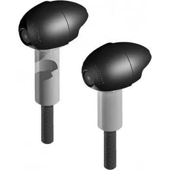 Kryt motoru GB RACING UK Ochranné slidery na rám motocyklu GB Racing - YAMAHA R6 r. 06-14 design "bullet" STREET