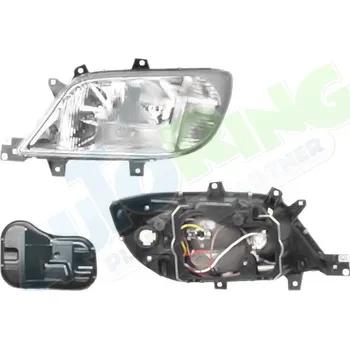Přední světlomet Hlavní světlomet MERCEDES Sprinter (208-414) 03.00-2003 LA.0000.8577.49-53984 - DOPRAVA ZDARMA