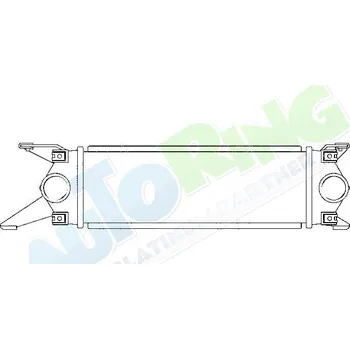 Chladič motoru Chladič vzduchu - intercooler FORD Ranger 2003-2007 LP.0000.1931.35-193135 - DOPRAVA ZDARMA