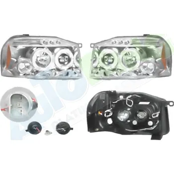 Přední světlomet Hlavní světlomet NISSAN PickUp, Nav. i Front. (D22) od 2002 LP.0000.0513.96-51396 - DOPRAVA ZDARMA