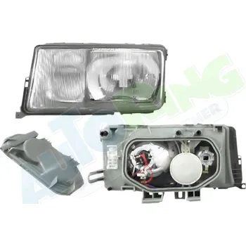 Přední světlomet Hlavní světlomet MERCEDES 190 (W201) 09.82-07.93 LA.0000.8600.45-57699 - DOPRAVA ZDARMA