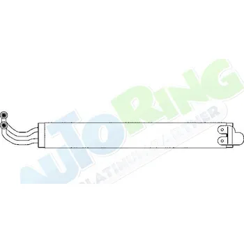 Chladič motoru Chladič oleje BMW 5 (E60,E61) 05.03-07.10 LP.0000.2189.88-218988 - DOPRAVA ZDARMA