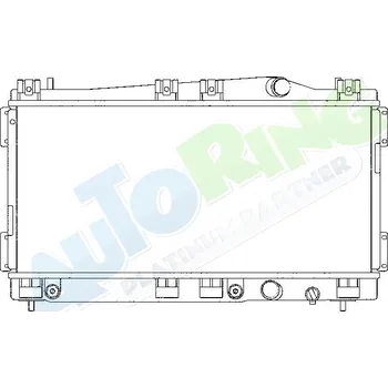 Chladič motoru Chladič vody CHRYSLER Neon (PL) 1994-08.99 LP.0000.1741.67-174167 - DOPRAVA ZDARMA