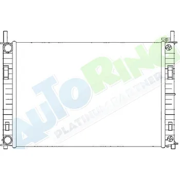 Chladič motoru Chladič vody FORD Fiesta (JHS) 2002-08.05 LP.0000.1633.15-163315 - DOPRAVA ZDARMA