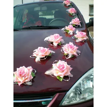 Svatební dekorace Dekorace na auto A15