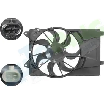 Ventilátor topení a klimatizace Ventilátor s krytem / úchytem - sahara FIAT Doblo (152,263) od 2010 LP.0000.2542.67-254267 - DOPRAVA ZDARMA