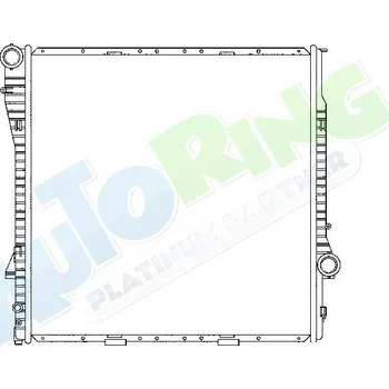 Chladič motoru Chladič vody BMW X5 (E53) 1999-04.03 LP.0000.1759.83-175983 - DOPRAVA ZDARMA