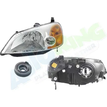 Přední světlomet Hlavní světlomet HONDA Civic Sedan (ES,JP) 2001-2004 LA.0000.8537.86-51870 - DOPRAVA ZDARMA