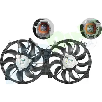 Ventilátor topení a klimatizace Ventilátor s krytem / úchytem - sahara NISSAN Murano (Z51) od 10.2007 LP.0000.2533.77-253377 - DOPRAVA ZDARMA