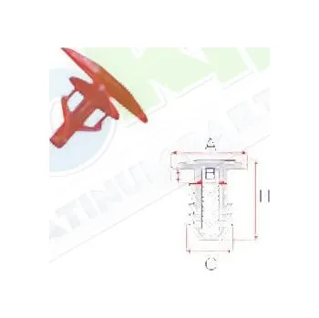 Oprava karosérie Úchytka HONDA Civic LB i Combi (MBxx, MC2) 1997-05.01 LA.0000.8530.01-96470 - DOPRAVA ZDARMA