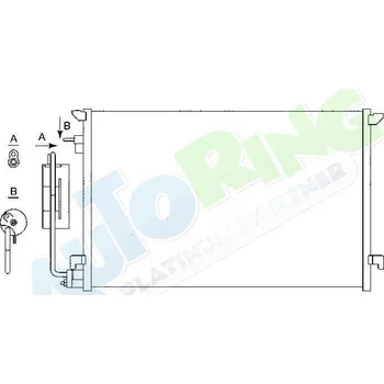Výparník klimatizace Chladič klimatizace ALFA ROMEO 147 (937) 11.04-2011 LP.0000.1457.92-154892 - DOPRAVA ZDARMA