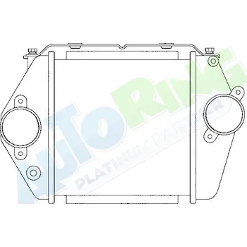 Chladič motoru Chladič vzduchu - intercooler MAZDA MPV (LW) 05.99-04.04 LP.0000.1948.06-195062 - DOPRAVA ZDARMA