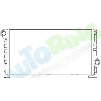 Chladič motoru Chladič vody LANCIA Musa (350) 2004-2007 LP.0000.1640.55-184917 - DOPRAVA ZDARMA