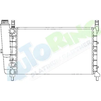 Chladič motoru Chladič vody FIAT Fiorino (146) 1991-2001 LP.0000.2913.66-291366 - DOPRAVA ZDARMA