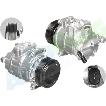 Kompresor klimatizace Kompresor klimatizace VOLKSWAGEN Touran (1T) 2003-2007 LP.0000.2916.19-244885 - DOPRAVA ZDARMA