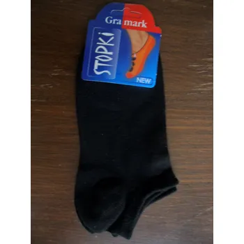 Dámské ponožky STOPKI 01-dámské ponožky GRAMARK žluté 38-39(25-26) (kotníčkové dámské ponožky)