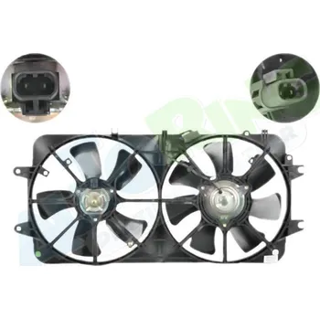 Ventilátor topení a klimatizace Ventilátor s krytem / úchytem - sahara MAZDA 626 (GF,GW) 04.97-2001 LP.0000.2555.51-255551 - DOPRAVA ZDARMA